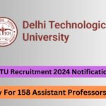 DTU Recruitment 2024